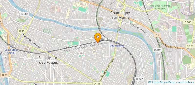 localisation de l'entreprise FYCMT à SAINT-MAUR-DES-FOSSES