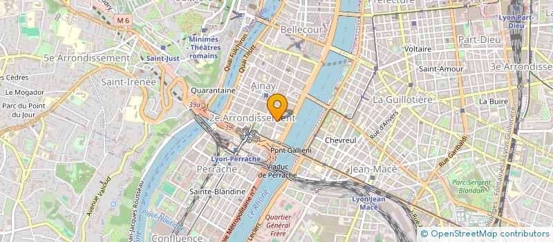 localisation de l'entreprise FYCUS à LYON