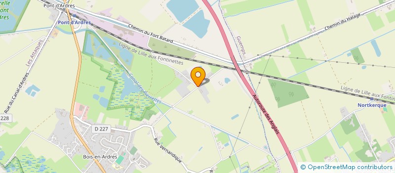 localisation de l'entreprise FYD  ARDRES