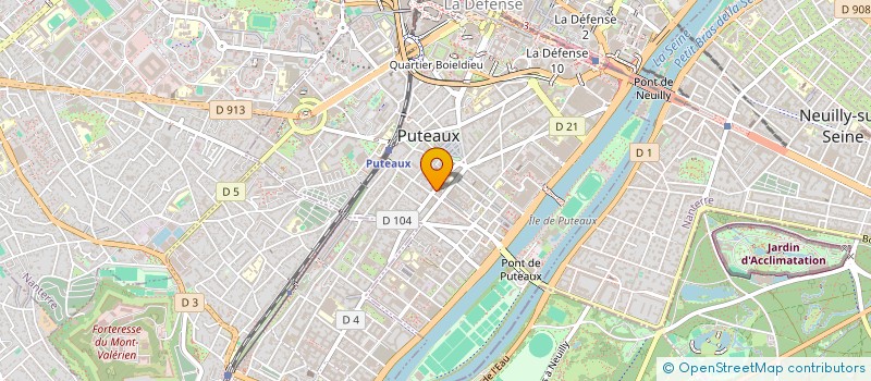 localisation de l'entreprise FYDGEST  PUTEAUX