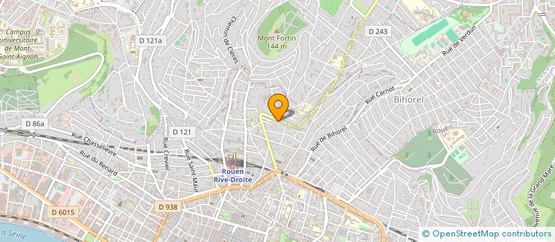 localisation de l'entreprise FYG TCHABANA à ROUEN