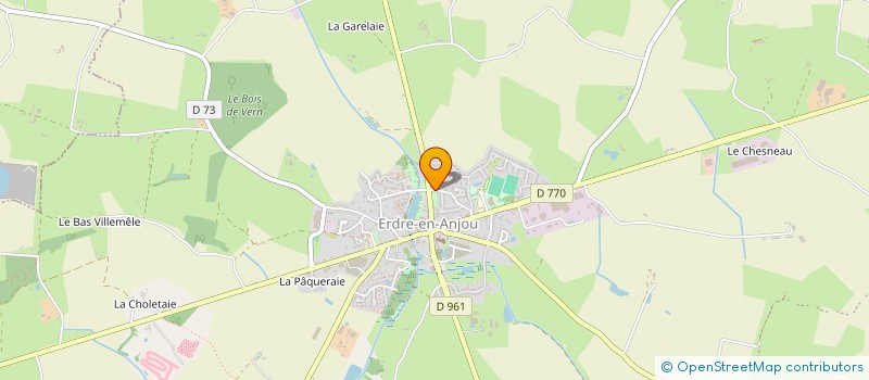 localisation de l'entreprise FYGO à ERDRE-EN-ANJOU