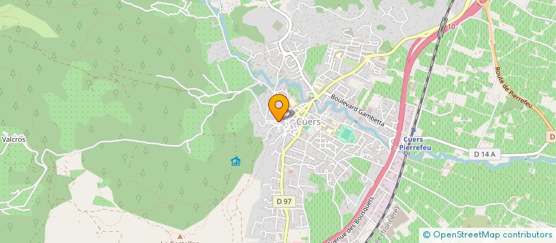 localisation de l'entreprise FYGS  CUERS