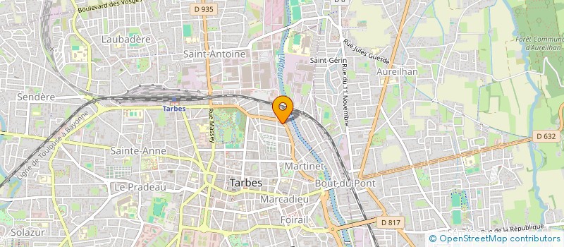 localisation de l'entreprise FYL  TARBES