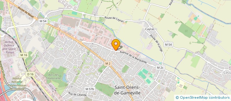 localisation de l'entreprise FYLEAS  SAINT-ORENS-DE-GAMEVILLE