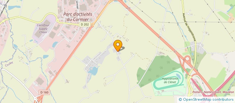 localisation de l'entreprise FYLM ESTATE  CHOLET