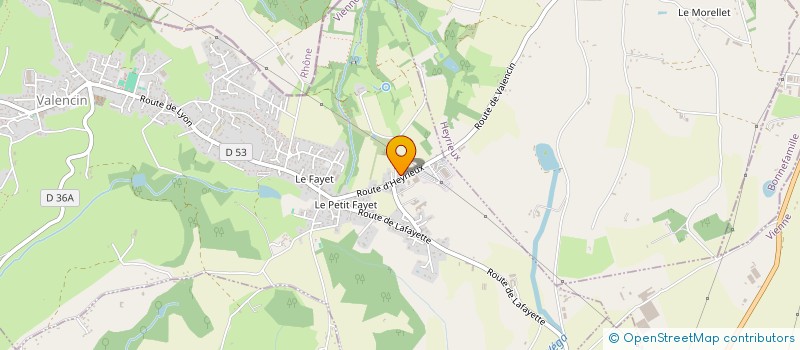 localisation de l'entreprise FYLM SARL  VALENCIN