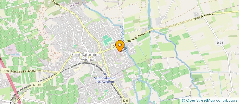 localisation de l'entreprise FYM à SAINT-SATURNIN-LES-AVIGNON