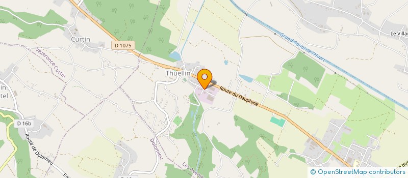 localisation de l'entreprise FYM  LES AVENIERES VEYRINS-THUELLIN