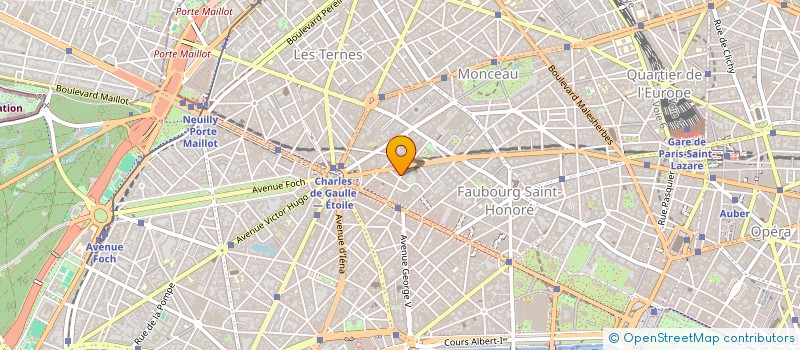 localisation de l'entreprise FYMADIS à PARIS