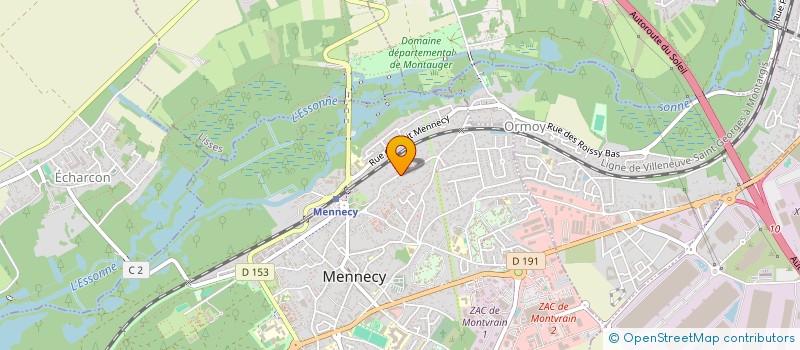 localisation de l'entreprise FYMOS INVEST à LARDY