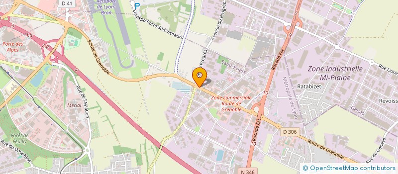 localisation de l'entreprise FYN INVEST  SAINT-PRIEST