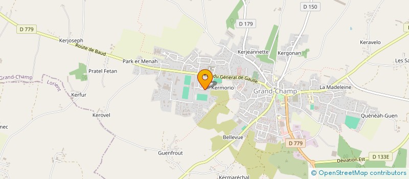 localisation de l'entreprise FYNN-SPORTS DISTRIBUTION  GRAND-CHAMP