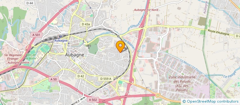 localisation de l'entreprise FYPIT  AUBAGNE