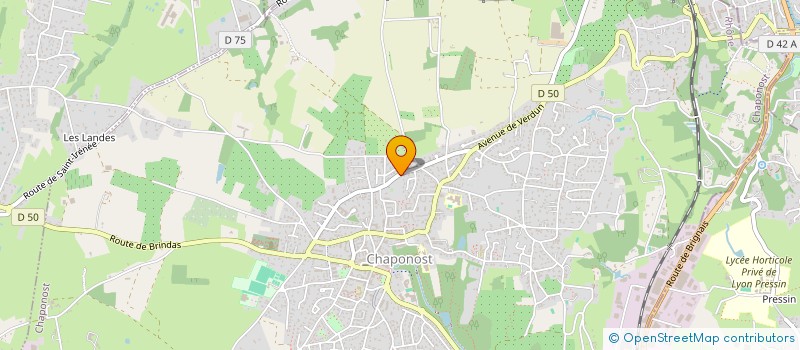 localisation de l'entreprise FYPRO BATIMENT à CHAPONOST
