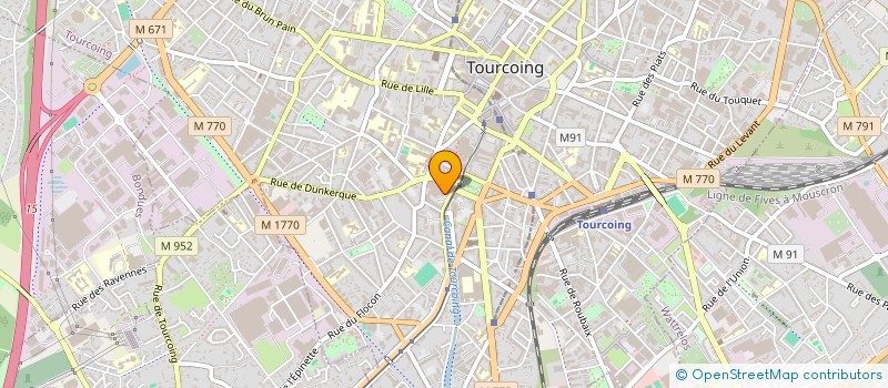 localisation de l'entreprise FYR PLUS  TOURCOING