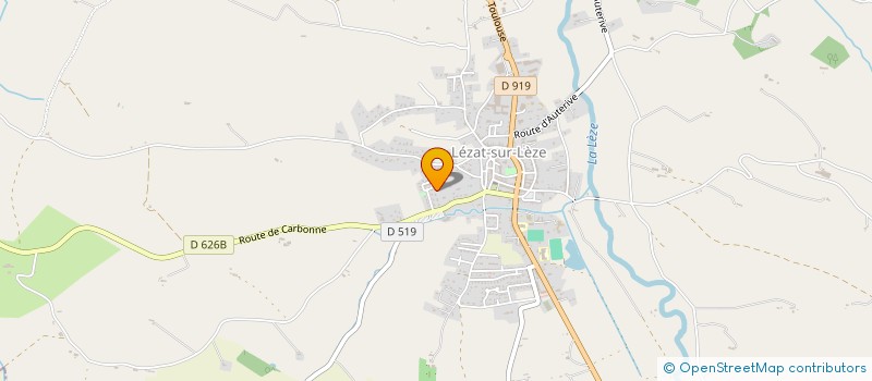 localisation de l'entreprise FYRESHIELD à LEZAT-SUR-LEZE