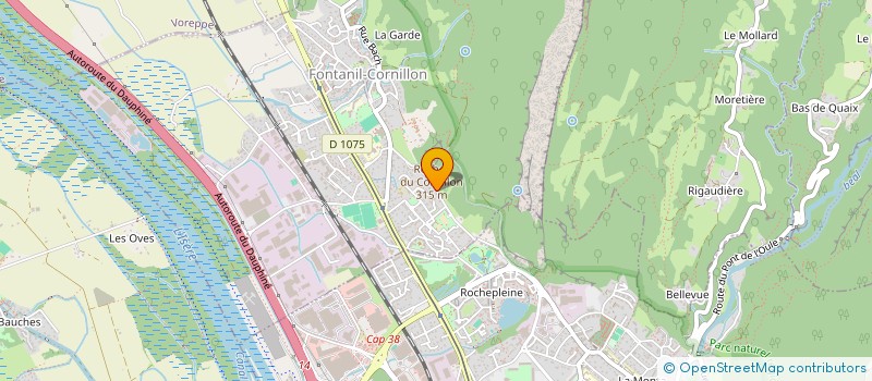 localisation de l'entreprise FYRMM INVEST  FONTANIL-CORNILLON