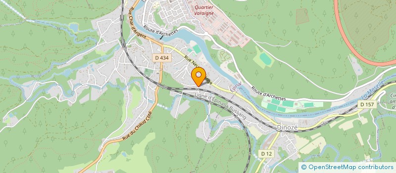 localisation de l'entreprise FYS CONSULTING  EPINAL