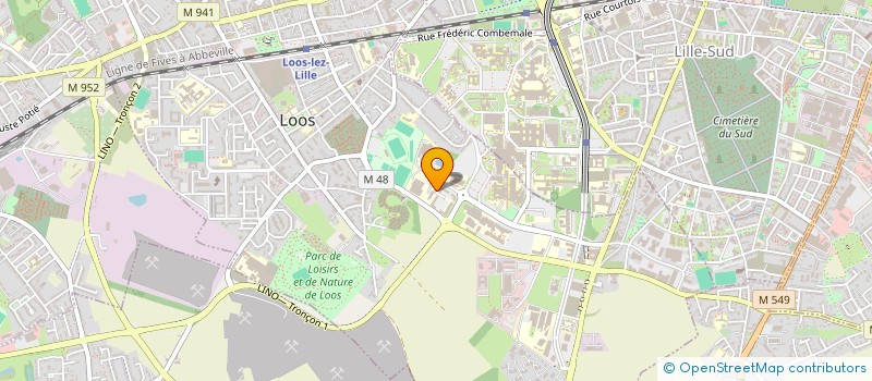 localisation de l'entreprise FYSALI à LOOS