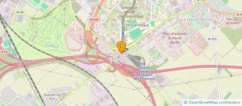 localisation de l'entreprise FYSSEC à VILLENEUVE-D'ASCQ