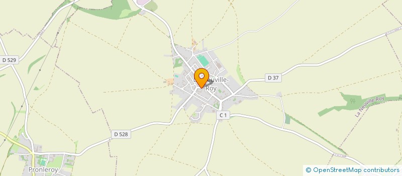 localisation de l'entreprise FYVE IMMO  LA NEUVILLE-ROY