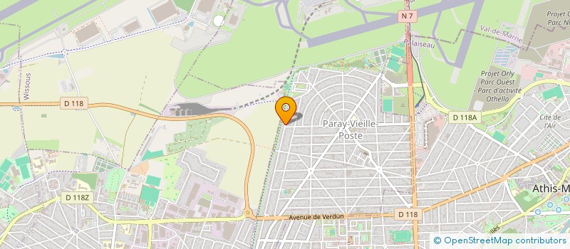 localisation de l'entreprise FYVE PRODUCTION à PARAY-VIEILLE-POSTE