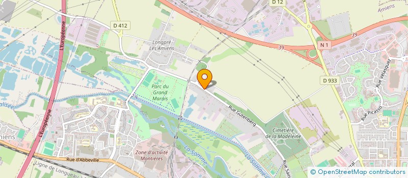 localisation de l'entreprise FYZ à AMIENS