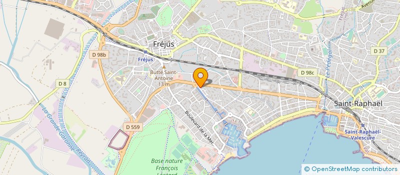 localisation de l'entreprise FZ  FREJUS