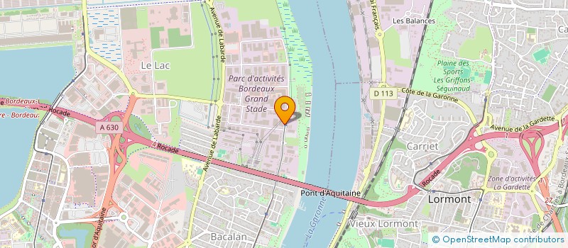 localisation de l'entreprise FZ DISTRIBUTION à BORDEAUX