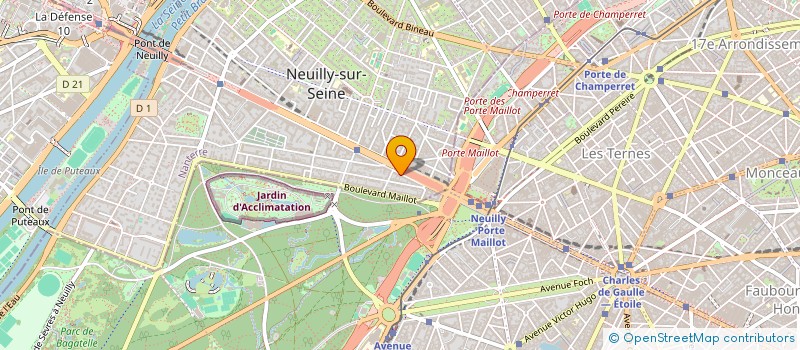 localisation de l'entreprise FZ INVEST à NEUILLY-SUR-SEINE