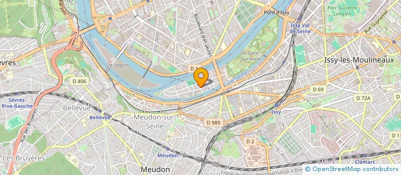 localisation de l'entreprise FZ MOTOR'S à ISSY-LES-MOULINEAUX