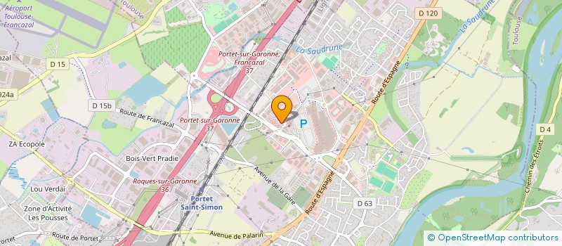 localisation de l'entreprise FZ PARE BRISE  PORTET-SUR-GARONNE