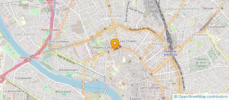 localisation de l'entreprise FZ SAVEURS  TOULOUSE