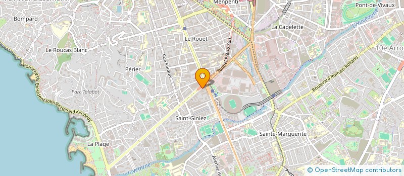 localisation de l'entreprise G 13 à MARSEILLE