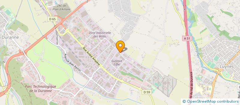 localisation de l'entreprise G 17  AIX-EN-PROVENCE