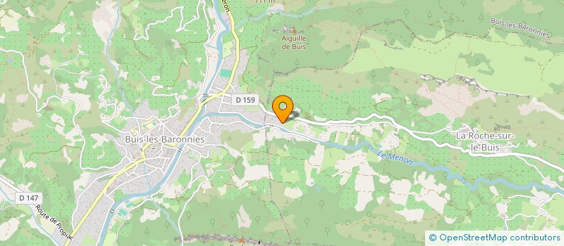 localisation de l'entreprise G 2  LA ROCHE-SUR-LE-BUIS