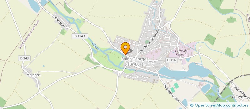 localisation de l'entreprise G 2 A à SAINT-GEORGES-SUR-EURE