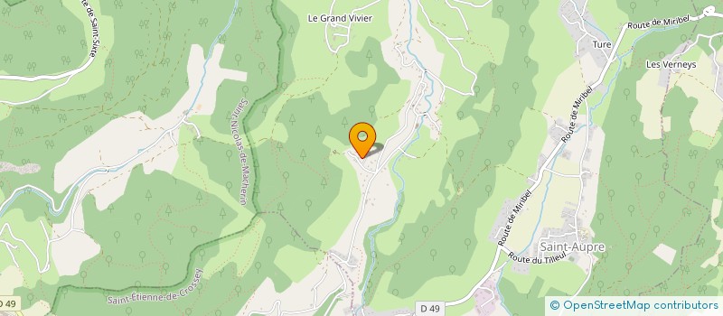 localisation de l'entreprise G 2 BN  SAINT-AUPRE