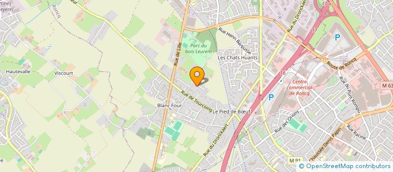 localisation de l'entreprise G.2LTIMM à RONCQ