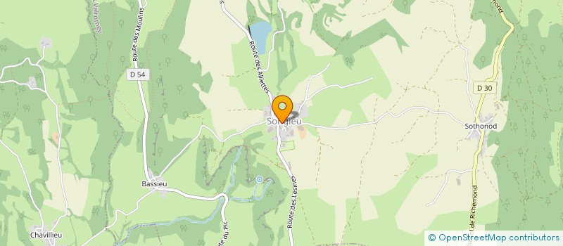 localisation de l'entreprise G 3 M  HAUT VALROMEY