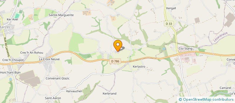 localisation de l'entreprise G 3 M  PLEUMEUR-GAUTIER