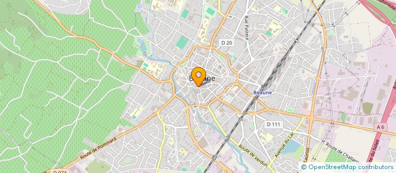 localisation de l'entreprise G 3 V à BEAUNE