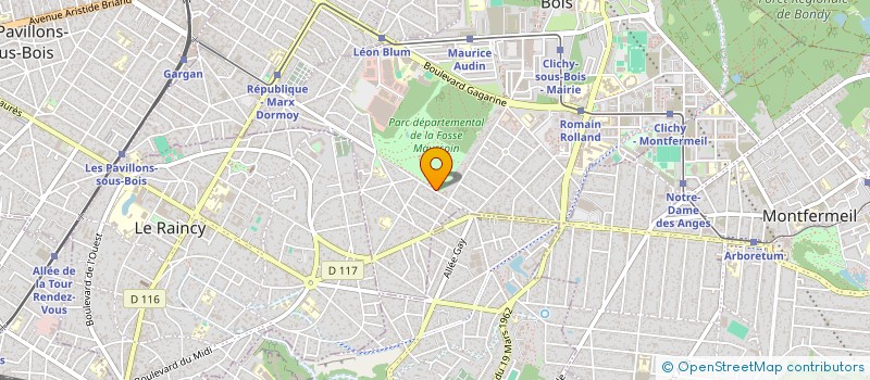 localisation de l'entreprise G-42 à CLICHY-SOUS-BOIS