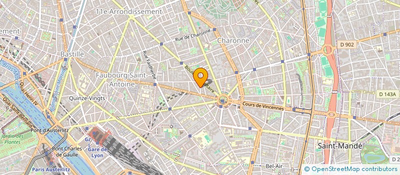 localisation de l'entreprise G 4S PLUS  PARIS