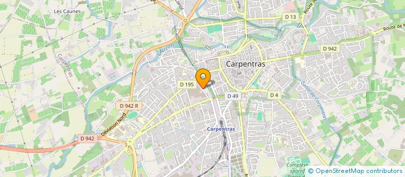 localisation de l'entreprise G 8  CARPENTRAS