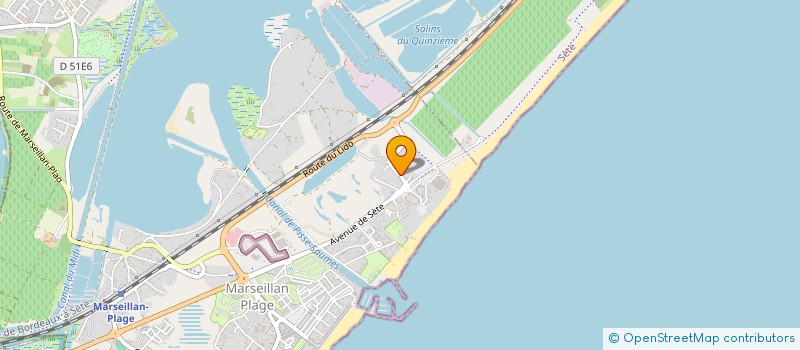 localisation de l'entreprise G 9 à MARSEILLAN