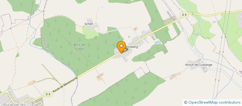 localisation de l'entreprise G.A.A.  VOLSTROFF