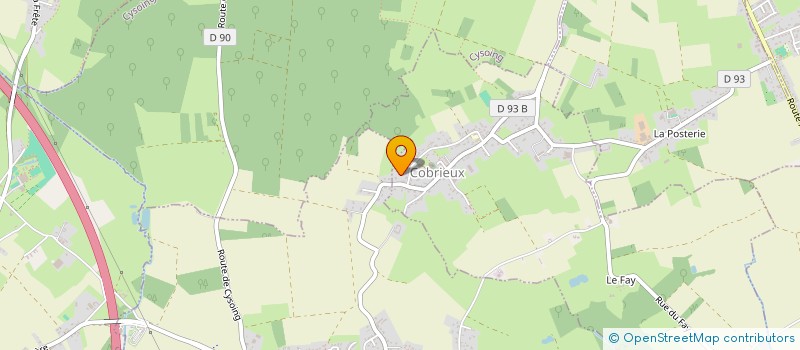 localisation de l'entreprise G.A.B - GABRIEL, AGENCEMENT ET BOIS  COBRIEUX