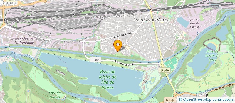 localisation de l'entreprise G.A.B.Y.S 2.  VAIRES-SUR-MARNE